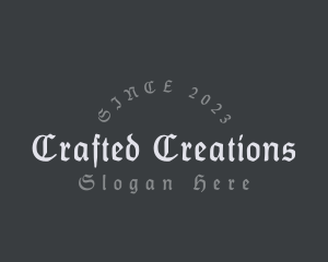 Gothic Craft Company logo design