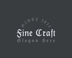 Gothic Craft Company logo design