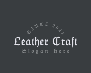 Gothic Craft Company logo design