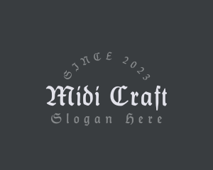 Gothic Craft Company logo design