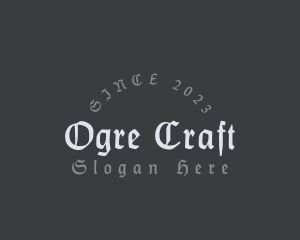 Gothic Craft Company logo design