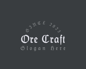 Gothic Craft Company logo design