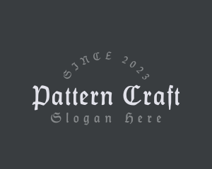 Gothic Craft Company logo design