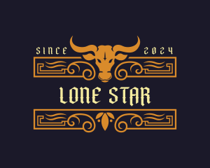 Texas Western Saloon logo design