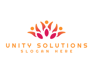 Diversity - Human Crowd Community logo design