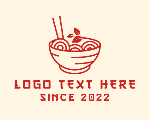 Ramen - Vegan Ramen Bowl logo design