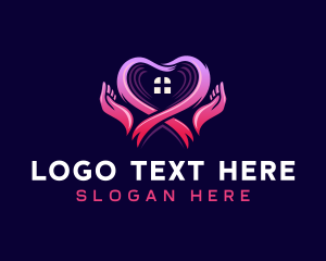 Organization - Heart Hand Charity logo design