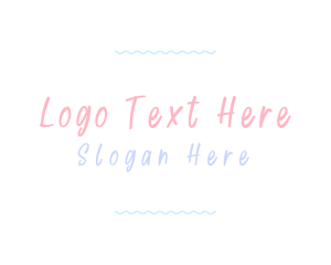 Girl - Playful Handwritten Wordmark logo design