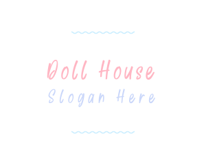 Doll - Playful Handwritten Wordmark logo design