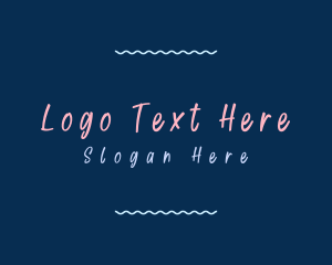 Clothing - Playful Handwritten Kindergarten logo design