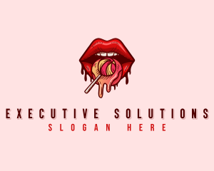 Seductive Lips Erotic Logo