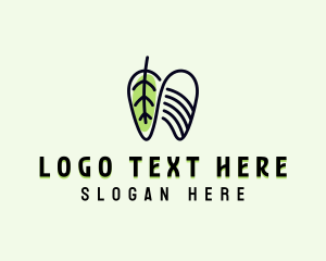 Tooth - Eco Dental Clinic logo design