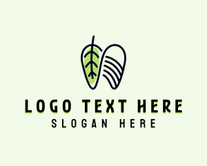 Leaf - Eco Dental Clinic logo design