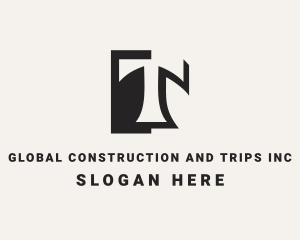 Lettermark - Home Builder Contractor logo design