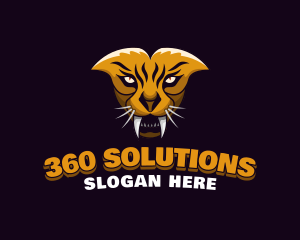 Tiger Animal Gaming logo design