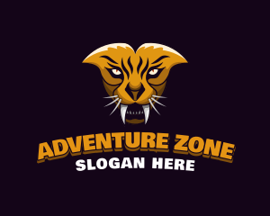 Tiger Animal Gaming logo design