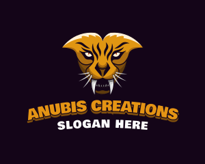 Tiger Animal Gaming logo design