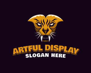 Tiger Animal Gaming logo design