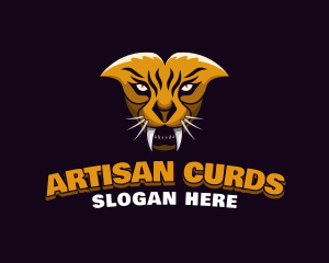 Tiger Animal Gaming logo design