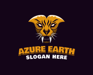 Tiger Animal Gaming logo design