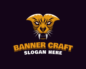 Tiger Animal Gaming logo design