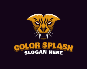 Tiger Animal Gaming logo design