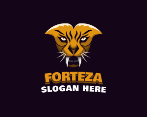 Tiger Animal Gaming logo design