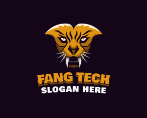 Tiger Animal Gaming logo design