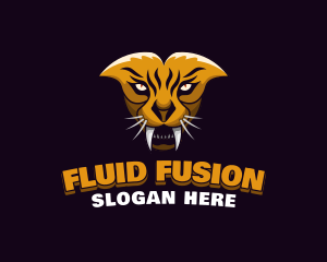 Tiger Animal Gaming logo design