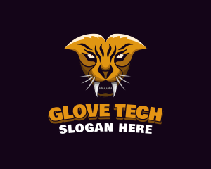 Tiger Animal Gaming logo design