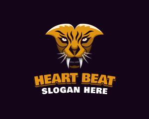 Tiger Animal Gaming logo design