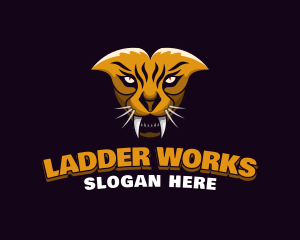 Tiger Animal Gaming logo design