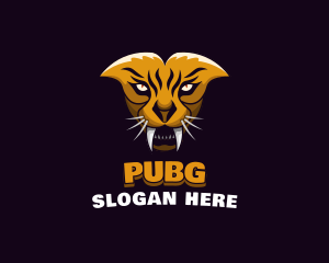 Tiger Animal Gaming logo design