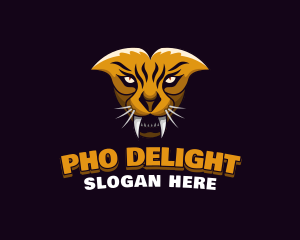 Tiger Animal Gaming logo design