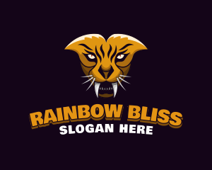 Tiger Animal Gaming logo design