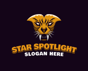 Tiger Animal Gaming logo design