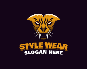 Tiger Animal Gaming logo design