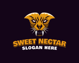 Tiger Animal Gaming logo design