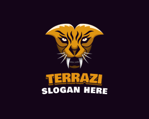 Tiger Animal Gaming logo design