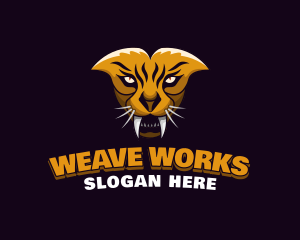 Tiger Animal Gaming logo design