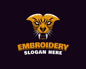 Tiger Animal Gaming logo design