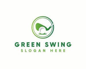 Golf - Golf Sports Athlete logo design