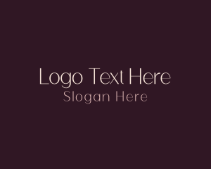 Musician - Classy Elegant Wordmark logo design