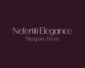 Classy Elegant Wordmark logo design