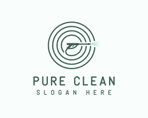 Pressure Washer Cleaning logo design