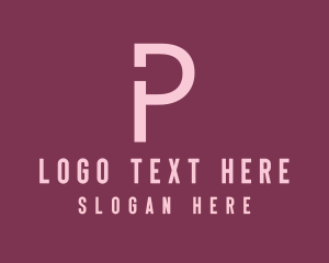 Letter - Generic Simple Letter P logo design