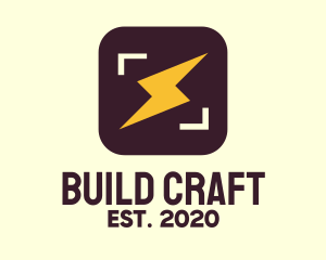 Flash Bolt App logo design