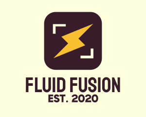 Flash Bolt App logo design