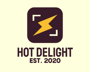 Flash Bolt App logo design