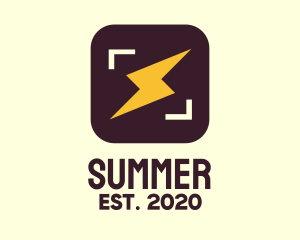 Flash Bolt App logo design